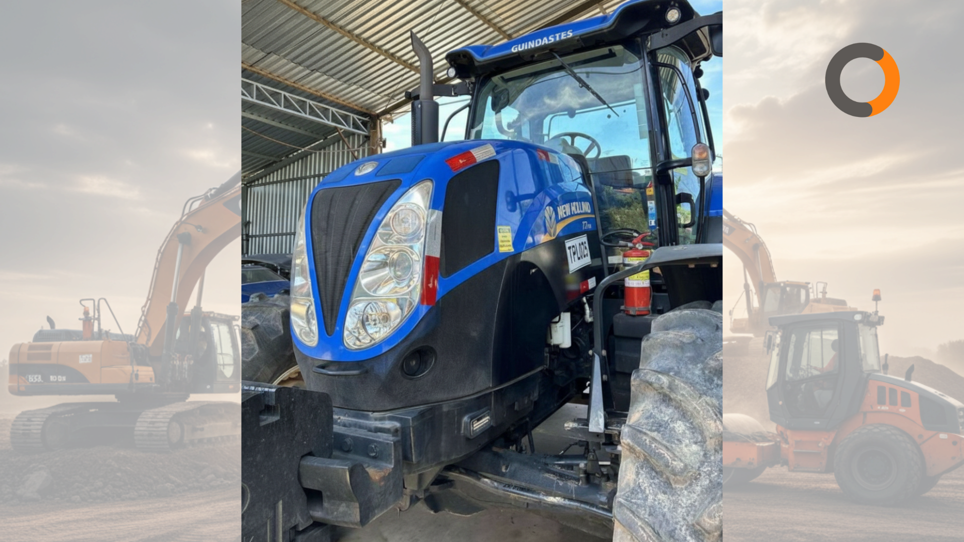 Trator de Pneus foto 2